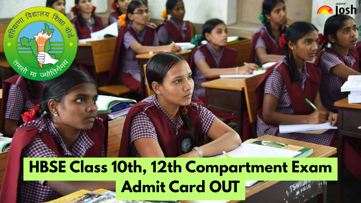 HBSE Class 10th, 12th Compartment Exam Admit Card OUT